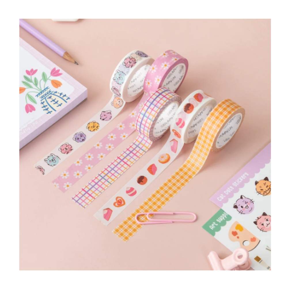 Washi Tape Caras De Perros