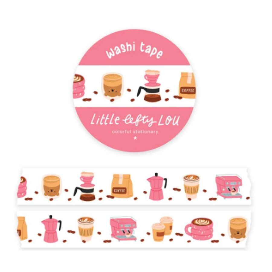 Washi Tape Hora Del Café