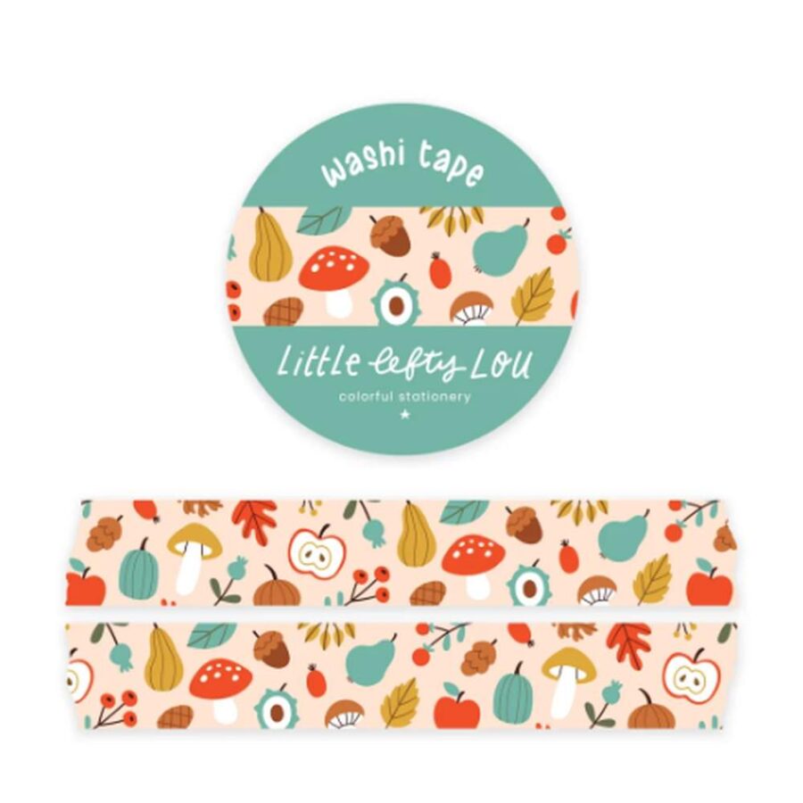 Washi Tape Motivos Otoñales