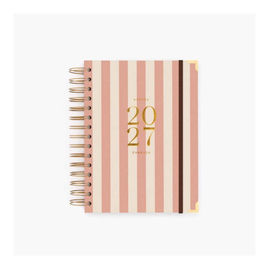 Agenda Diaria 2027. Panamera Pink. Mediana