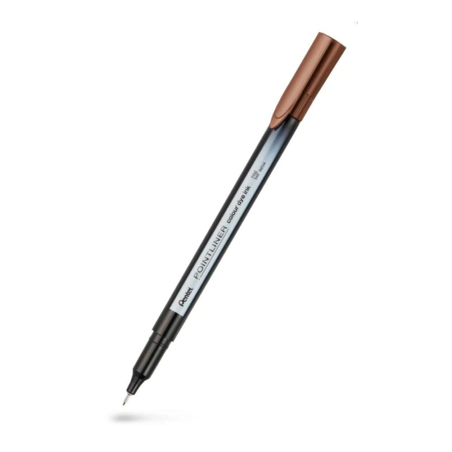Bolígrafo Pointliner 0.4 Marrón Nuez