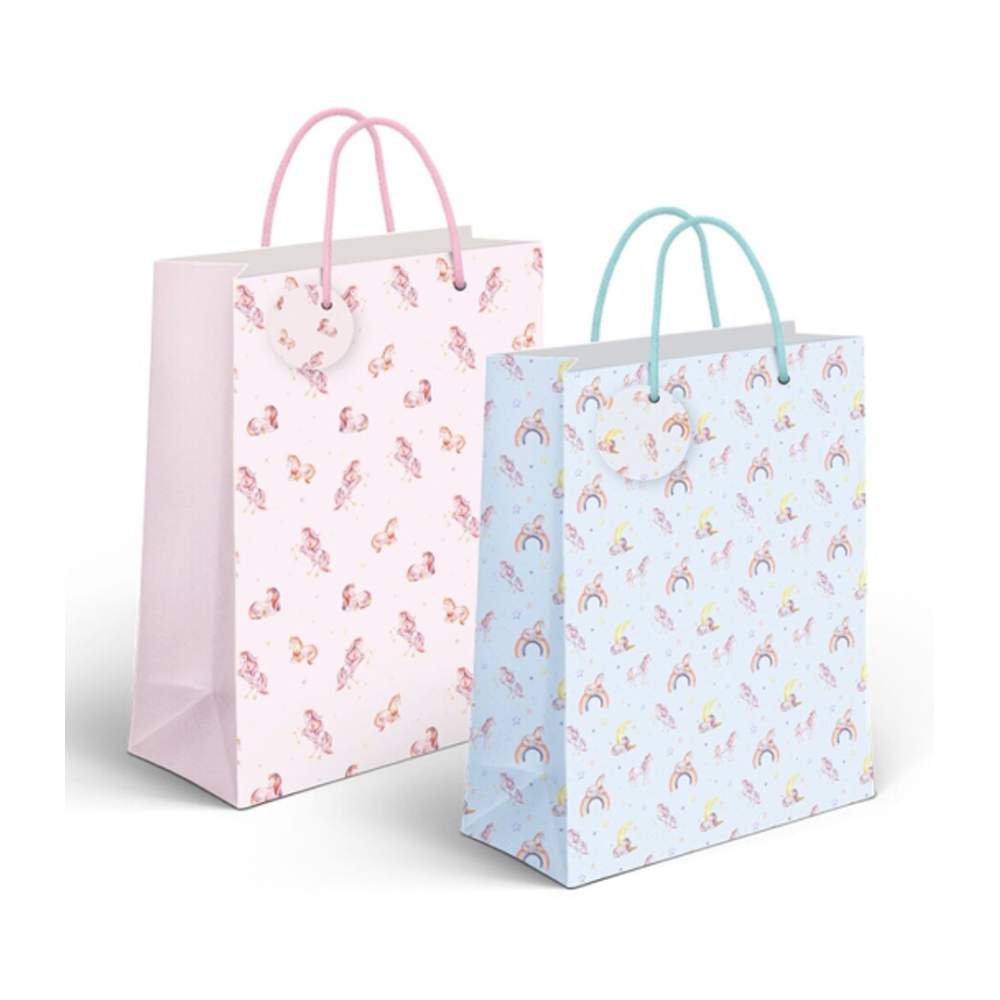 Bolsa De Papel M Unicornio 2m