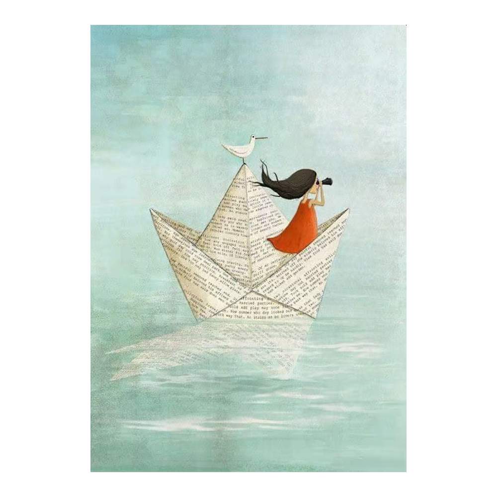 Cuaderno A6 Barco De Papel