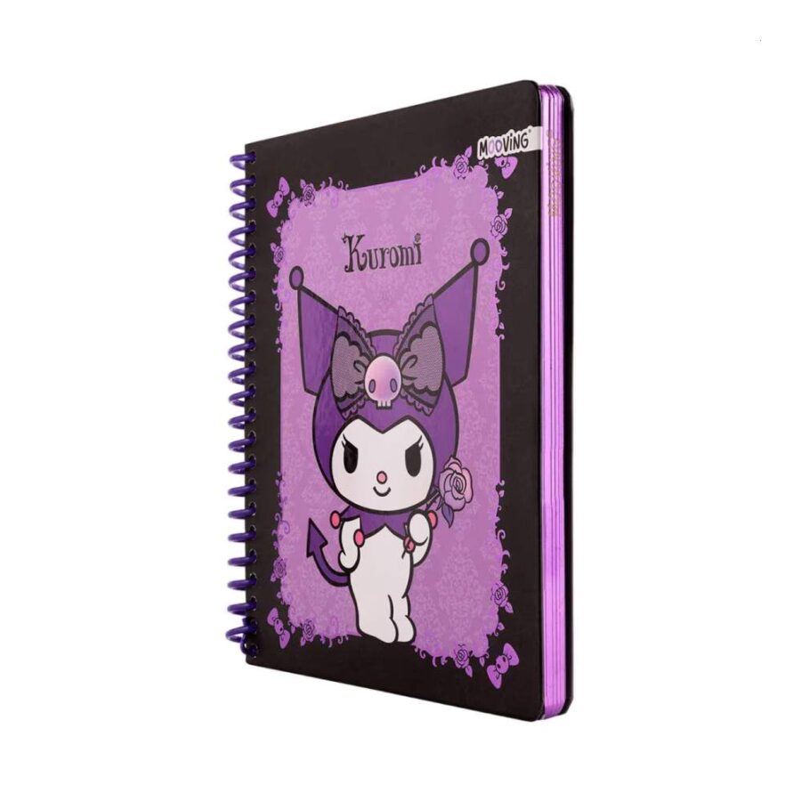 Cuaderno Anillas A5 Canto Color Kuromi