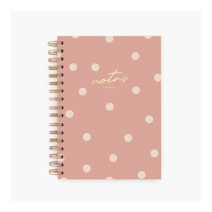 Cuaderno Charuca Mediano Dusty Pink