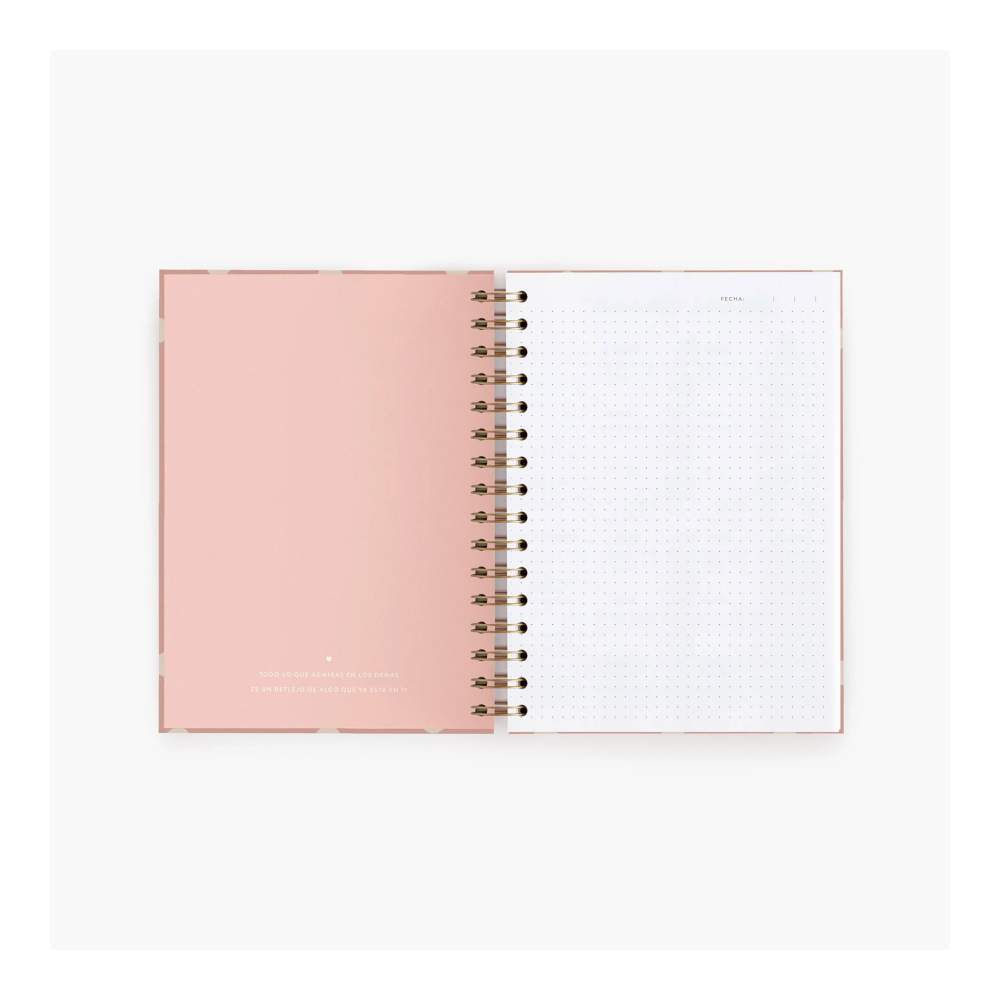 Cuaderno Charuca Mediano Dusty Pink