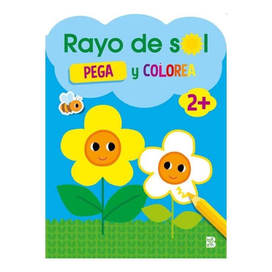 Rayo De Sol 2 Pega Y Colorea
