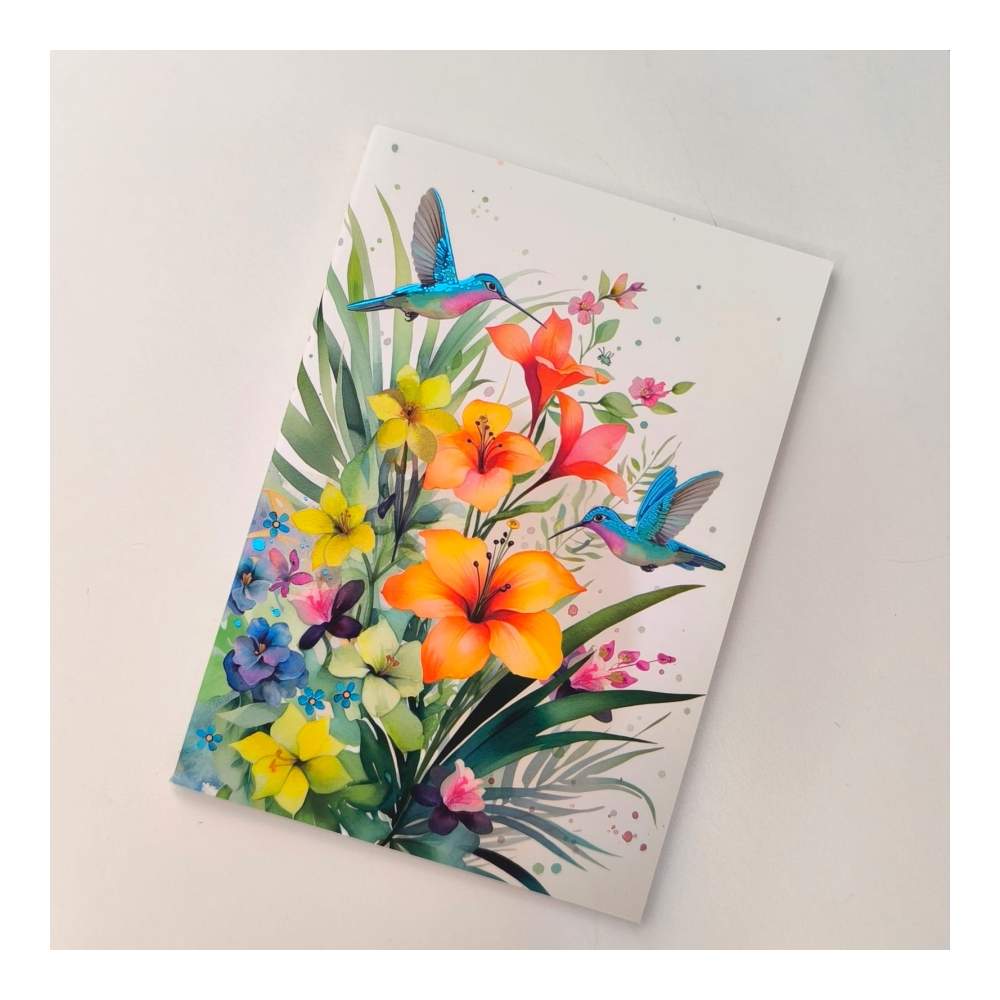 Set 3 Cuadernos A6 Aves Y Plantas