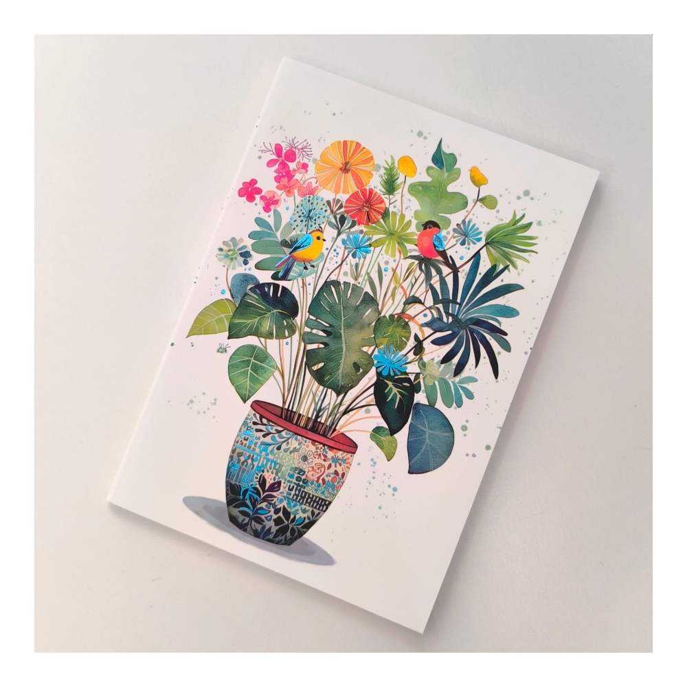 Set 3 Cuadernos A6 Aves Y Plantas