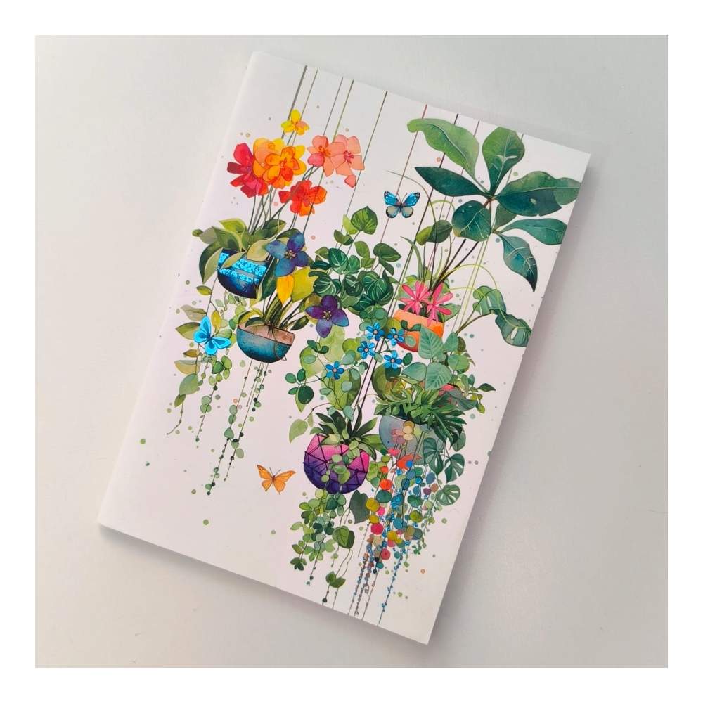 Set 3 Cuadernos A6 Aves Y Plantas