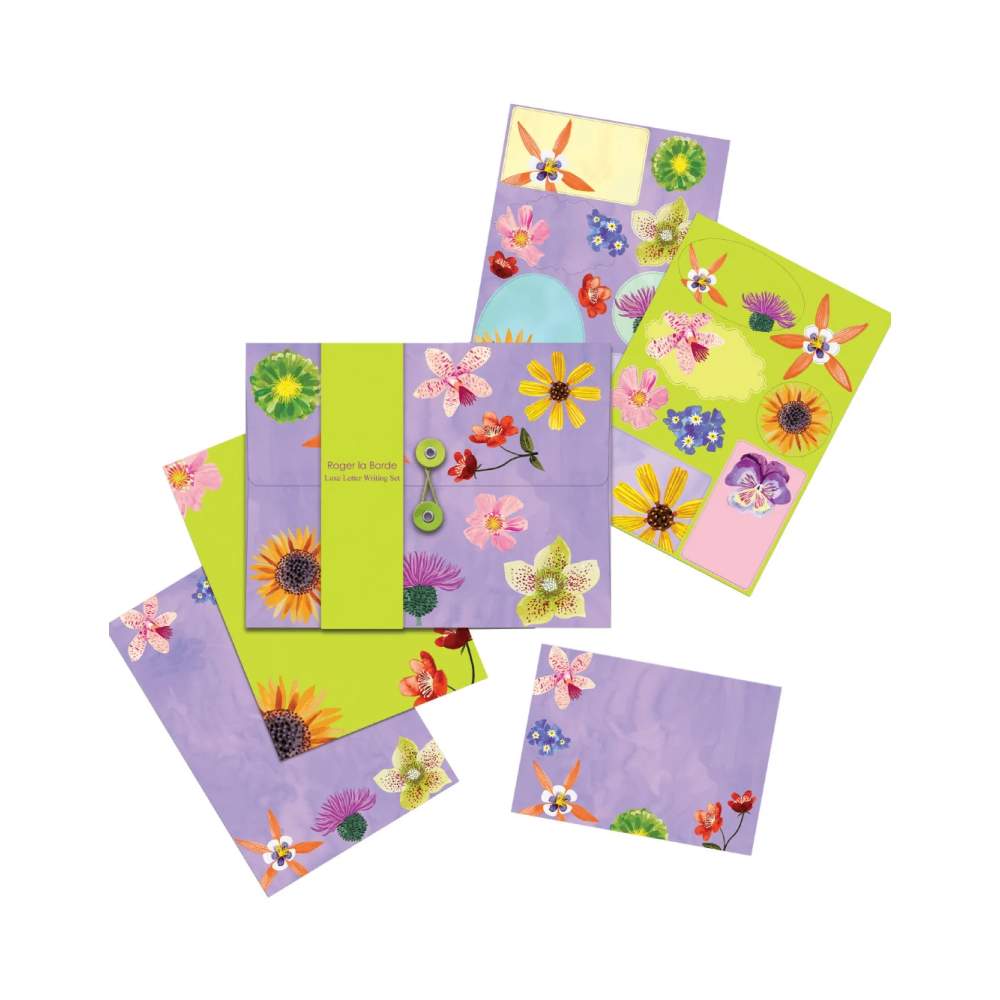 Set De Escritura Floral Supernova