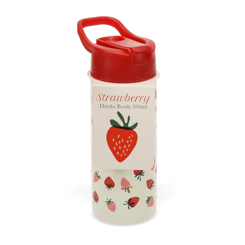 Botella De Acero Inoxidable-Little Strawberry