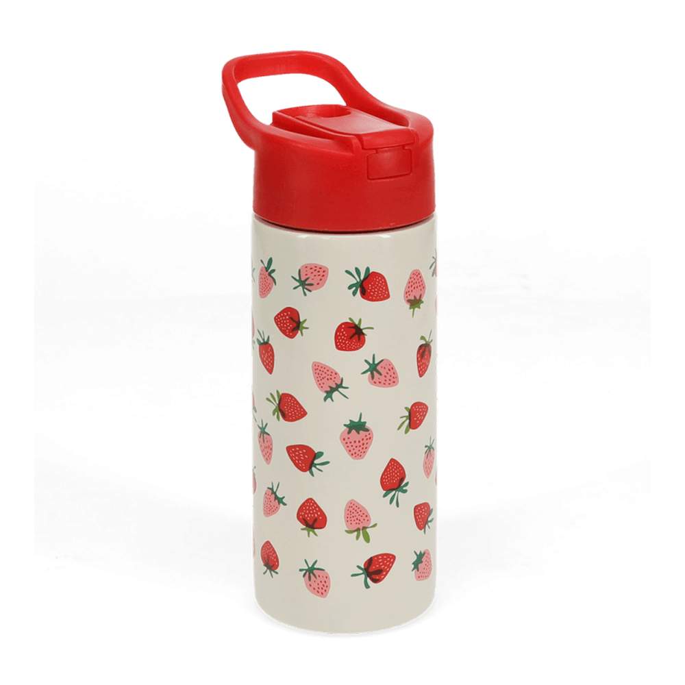 Botella De Acero Inoxidable-Little Strawberry
