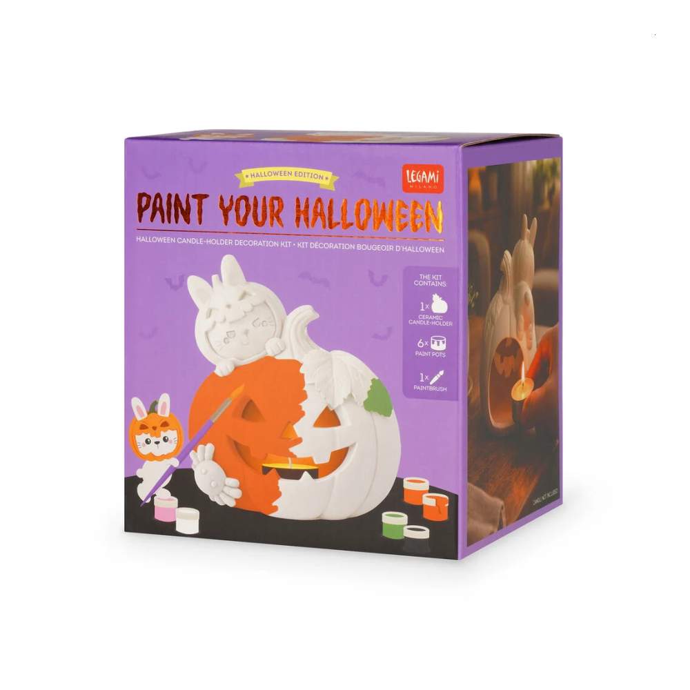 Kit Decoración Portavelas De Halloween - Legami