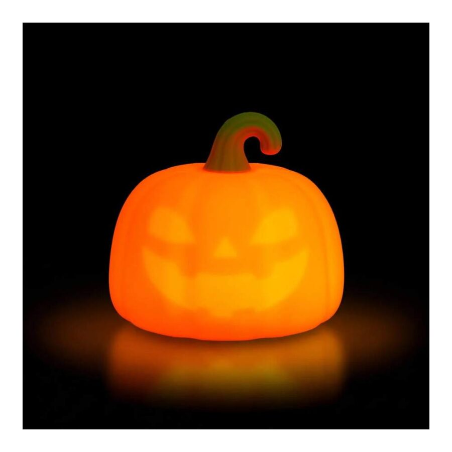 Luz Led Recargable De Silicona - Calabaza Legami