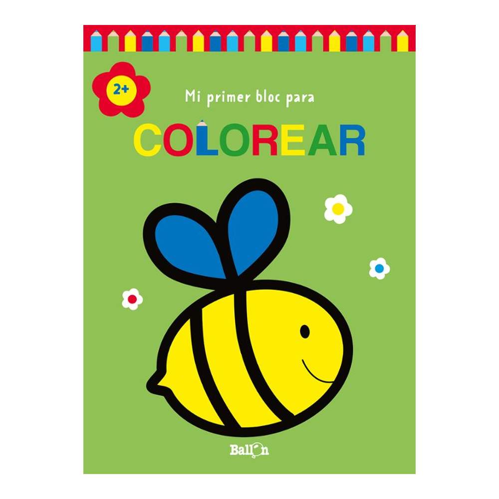 Mi Primer Bloc Para Colorear Abeja +2