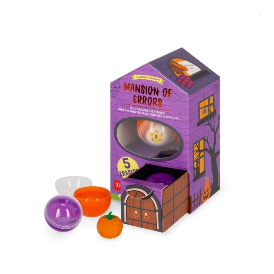 Mini Dispensador De Gomas De Borrar - Mansion Of Errors Legami