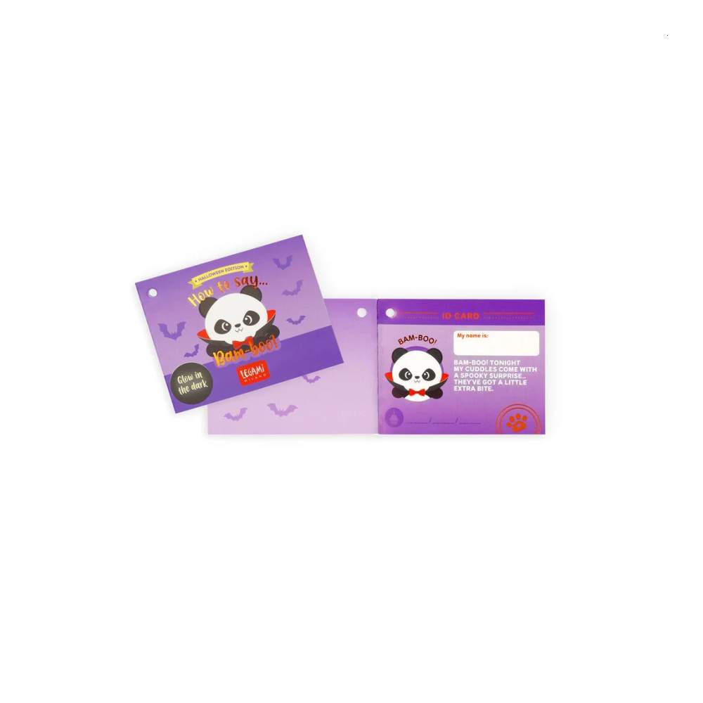 Peluche Panda *Bam-Boo* Halloween - Mini Super Soft! Legami