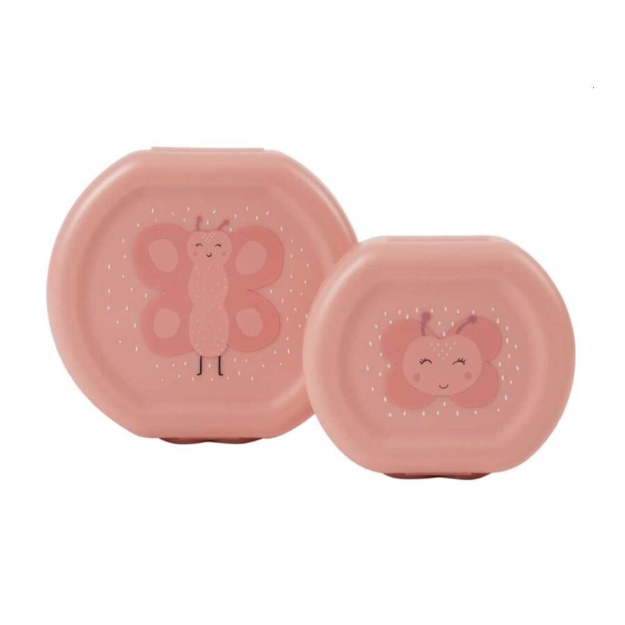 Set 2 Fiambreras Con Cierre - Mrs. Butterflly Trixie