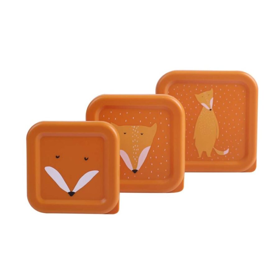 Set 3 Fiambreras Encajables - Mr. Fox Trixie