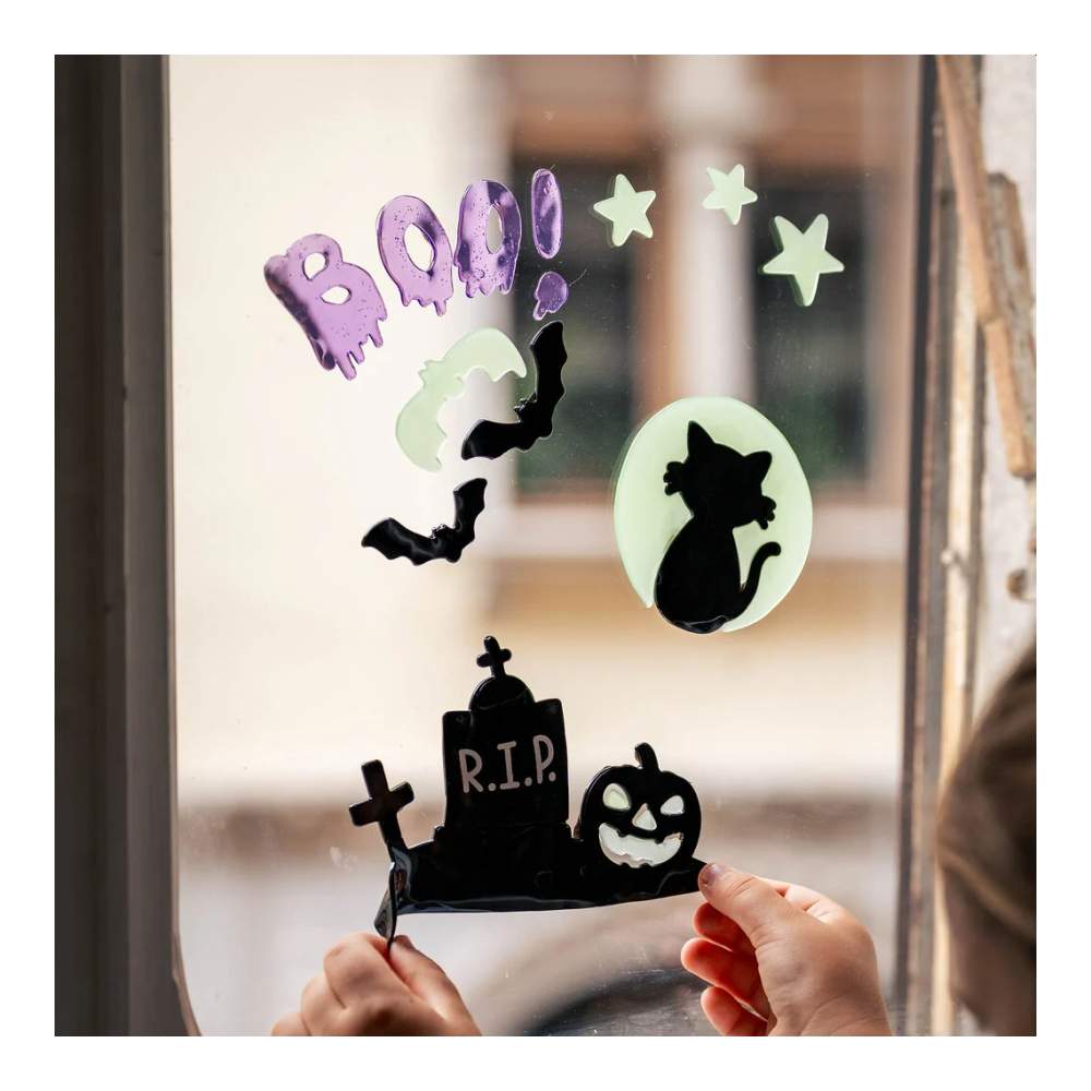 Set De Adhesivos De Gel Para Ventanas - Windo-Boo! Legami