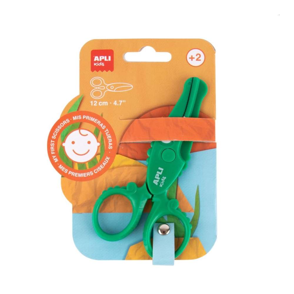 Tijeras Preescolar Cocodrilo