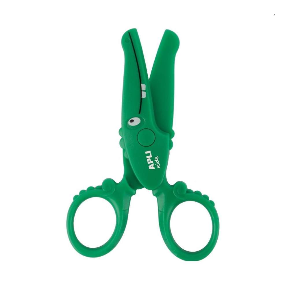 Tijeras Preescolar Cocodrilo