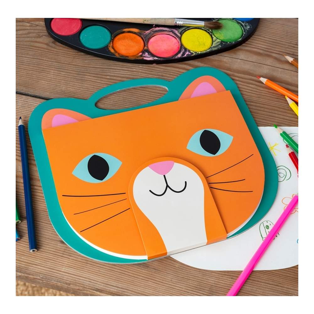 Bloc De Dibujo Gato