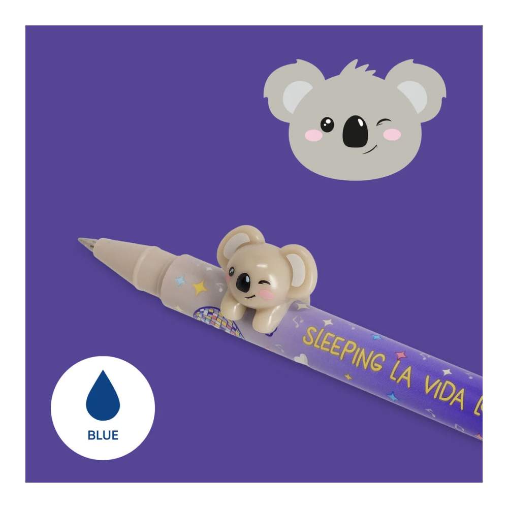 Bolígrafo Con Animal Decorativo Koala «Sleeping La Vida Loca»