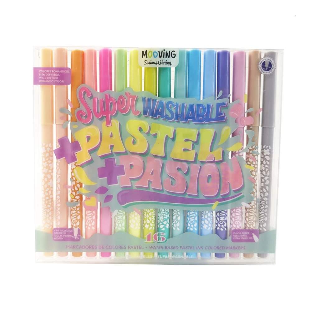 Rotuladores Pastel Super Washable
